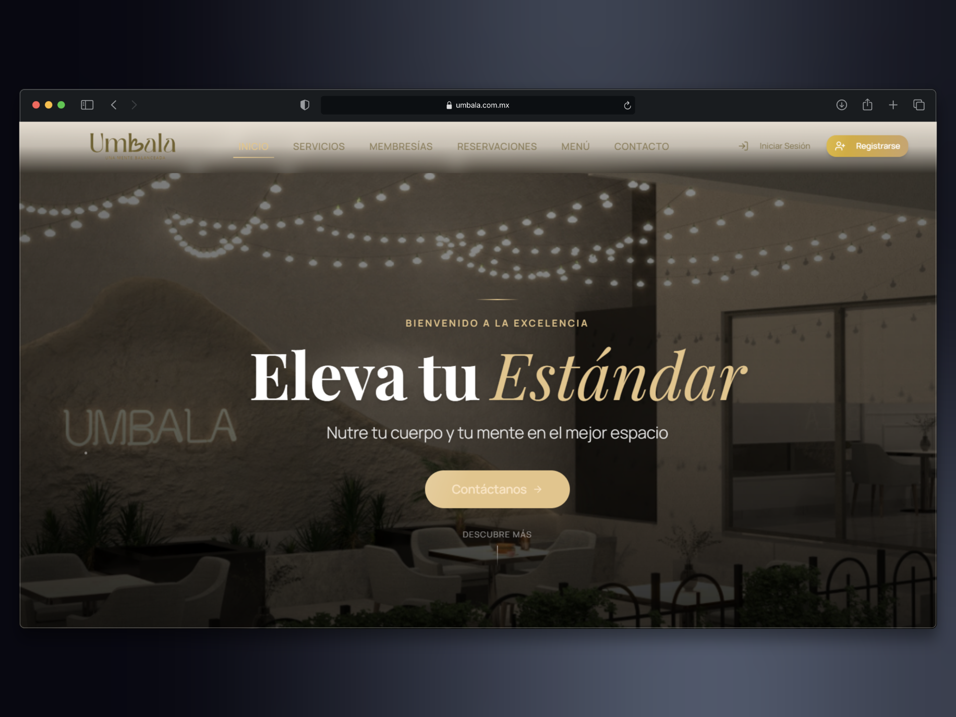 Umbala Gym Website